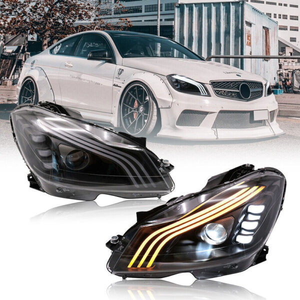 Farol classe c W204 Maybah style 11-14