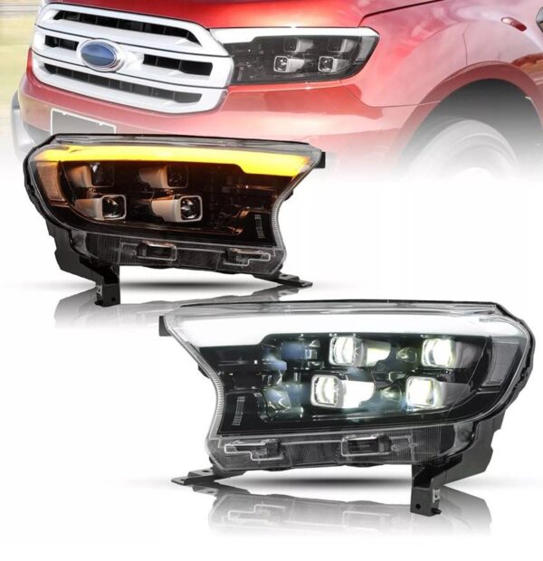 Farol ranger T7/8 4projetores 16- 23 FULL LED