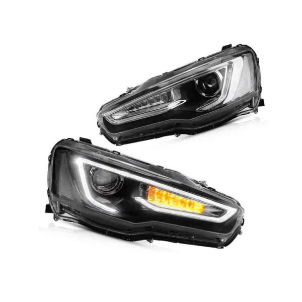 Farol lancer x cromado 08-19 HID - Image 5