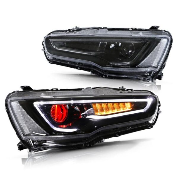 Farol lancer x devil eyes 08-19 HID