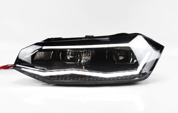 Farol novo polo/virtus modelo Gts cromado 2017- 2022