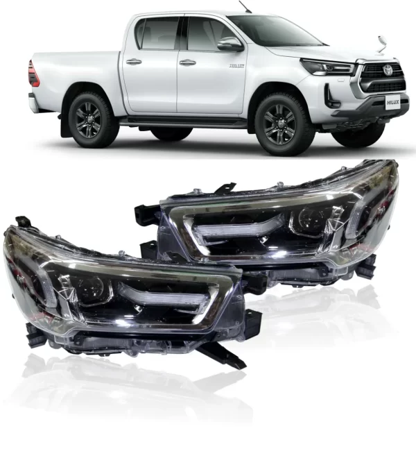 Farol Led Hilux 2021 2022 2023 FULL LED