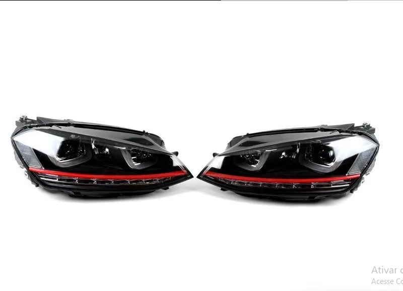Farol golf mk7 2U red 14-17 HID - Imagem 2
