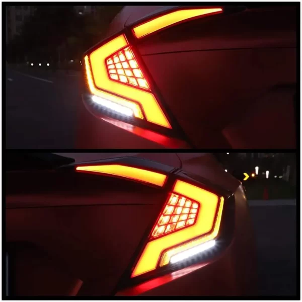 Lanterna civic g10 boomerang red 16-21 - Image 2