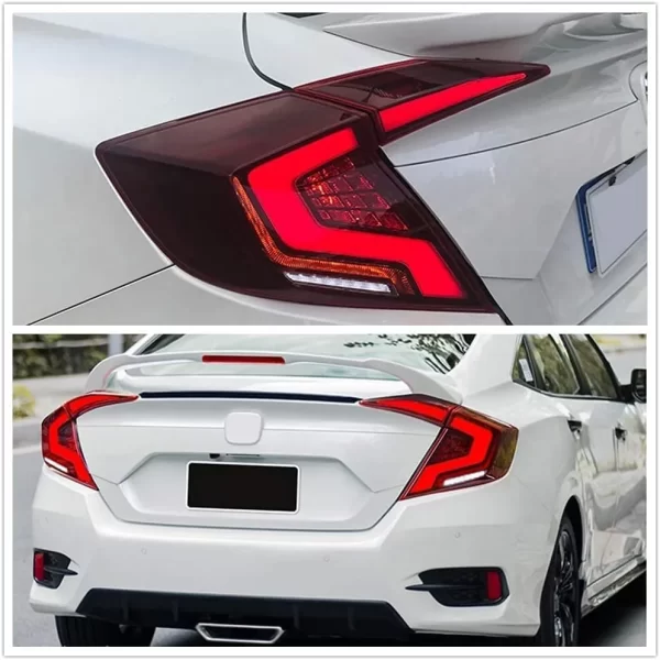 Lanterna civic g10 boomerang red 16-21
