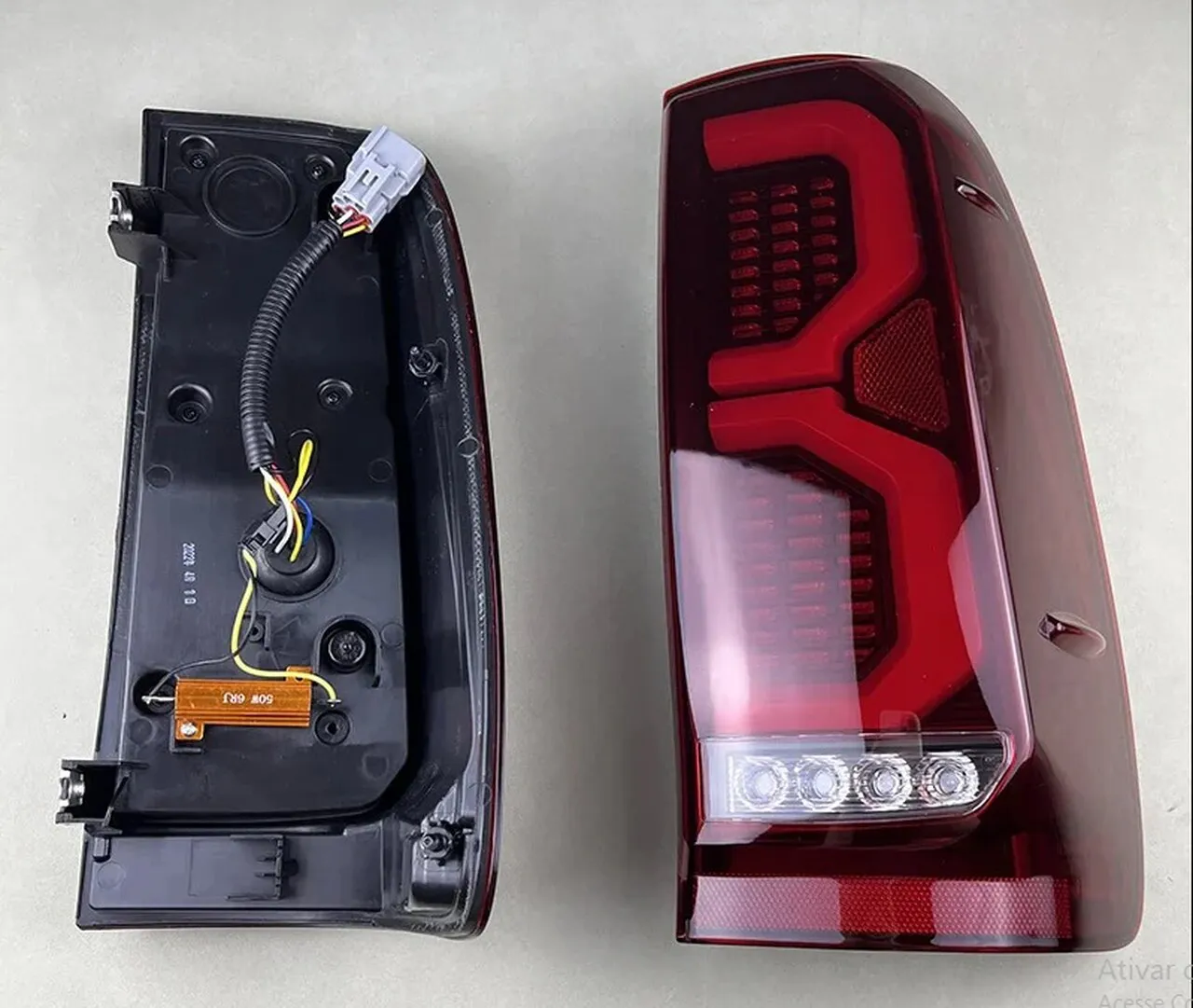 Lanterna hilux vigo modelo 2021 para versão 2005 - 2015 - Imagem 2